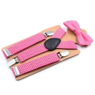 Image de Bretelles Élastiques & Nœuds Papillon pour Enfants