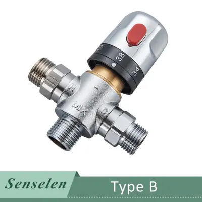 Image de Vanne Thermostatique Laiton - Contrôle Précis de Température