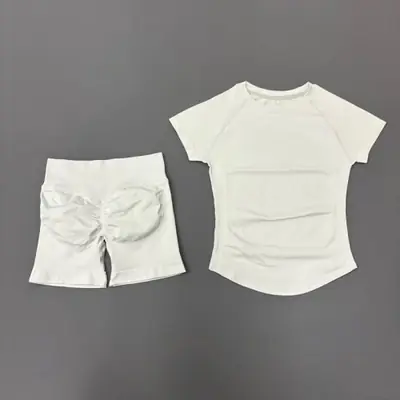 Image de Ensemble Fitness 2 Pièces Sans Couture pour Femmes