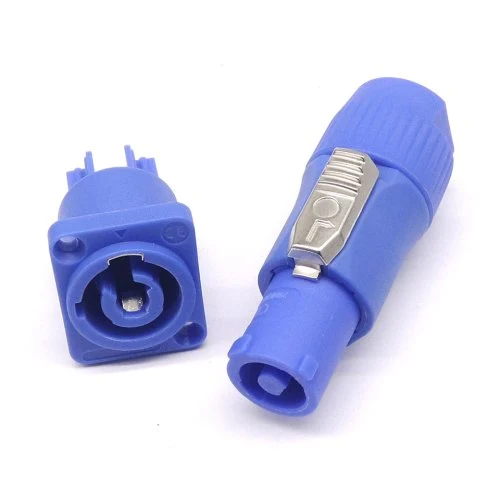 3pins blauw 1set