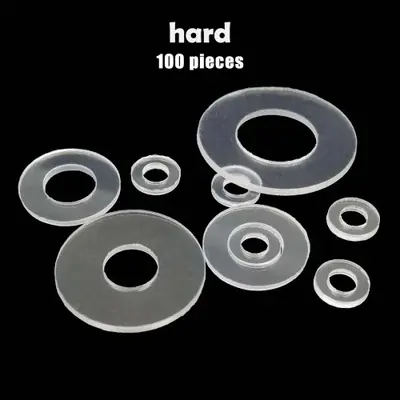 Image de Rondelles en PVC Transparent - Isolation & Joint pour Vis M1 à M12