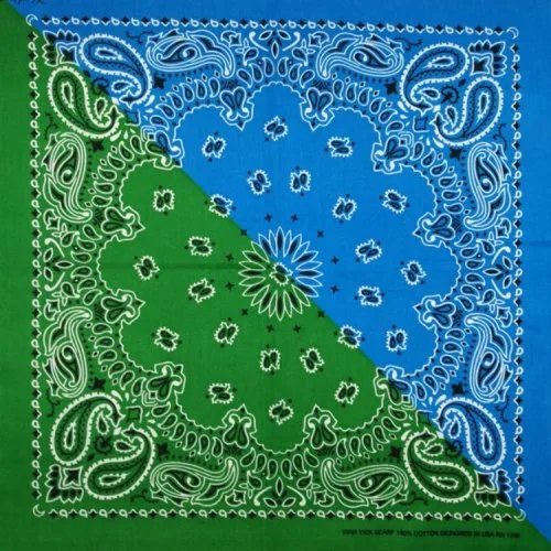 Blau grün