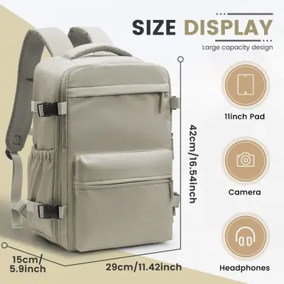 Image de Sac à dos de cabine Ryanair 40x30x20 cm - Compression sous vide