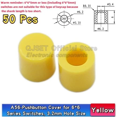 A56 geel 50pcs