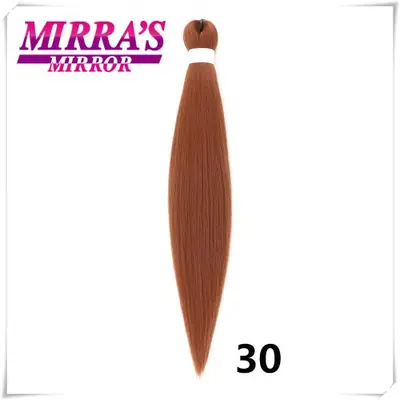 Image de Tresses Cheveux Synthétiques Pré-Étirées - Couleurs Vives & Douces