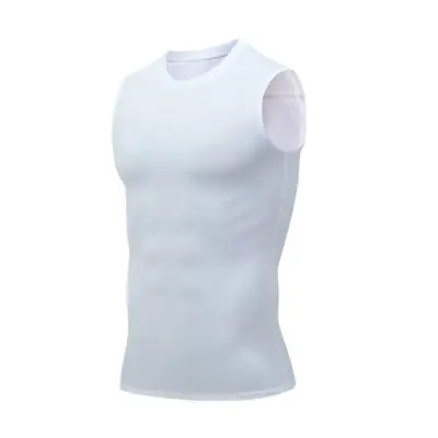 Image de Gilet de Compression Homme - Sans Manches pour Fitness