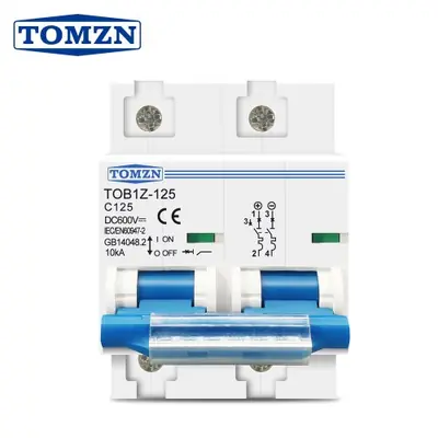 Image de Disjoncteur DC 2P 600V pour installation solaire