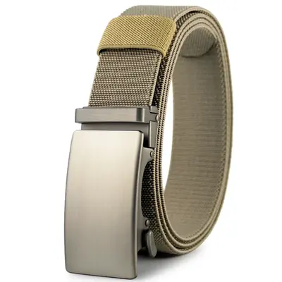 Image de Ceinture Élastique Tactique Homme - Nylon Résistant & Boucle Automatique
