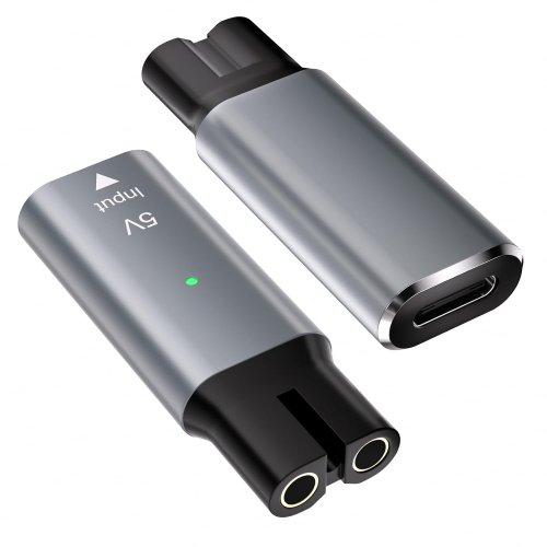 Zdjęcie Adapter ładowarka USB-C 5V do golarek Philips z diodą LED – kompatybilny z modelami QP2724, QP2834, QP4530, MG5910, MG7910, MG9510, QP1924, QP1324