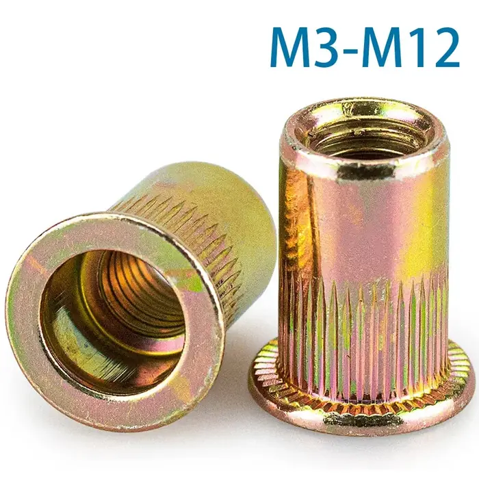 Image de Écrous à Rivets Aveugles M3-M12 - Lot de 50 Pièces