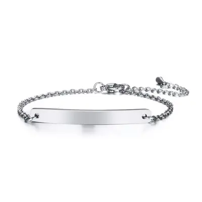 Image de Bracelet personnalisé élégant en acier inoxydable