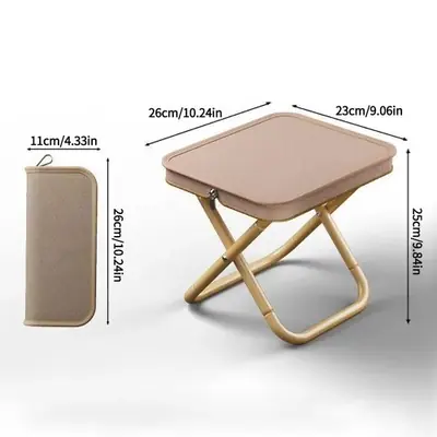 Image de Chaise Pliante Légère - Idéale pour le Camping et les Pique-Niques