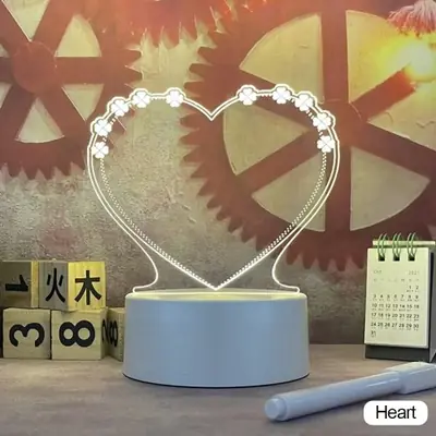 Image de Tableau Lumineux LED - Veilleuse Créative avec Stylo
