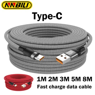Image de Câble USB-C Tressé 1m à 8m - Charge & Sync Rapide