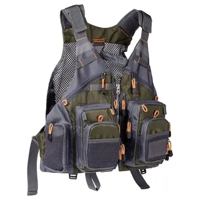 Image de Gilet de Pêche Respirant BassDash - Confort & Sécurité