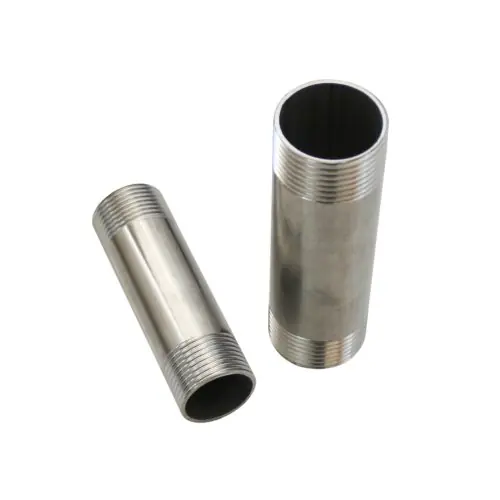 Image de Raccord Tuyau Eau Inox 304 - Extension Double Filetage Mâle
