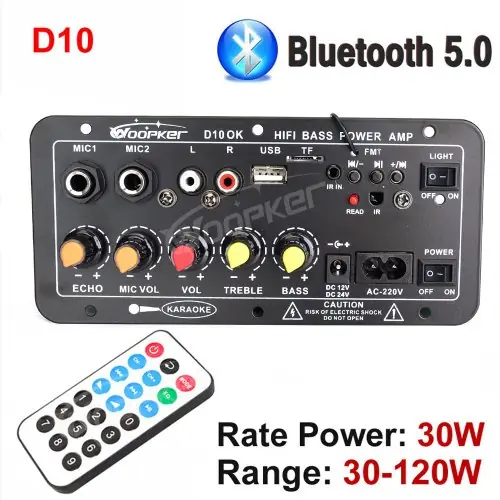 Image de Ampli Audio 300W Bluetooth avec Caisson de Basses