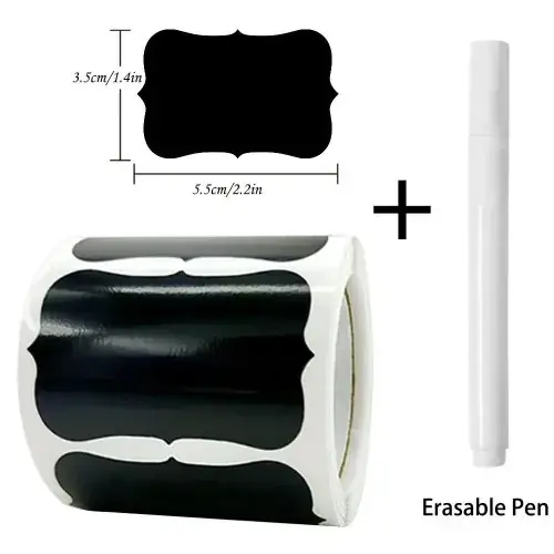 Image de Autocollants Effaçables pour Tableau Noir - 120 Pièces
