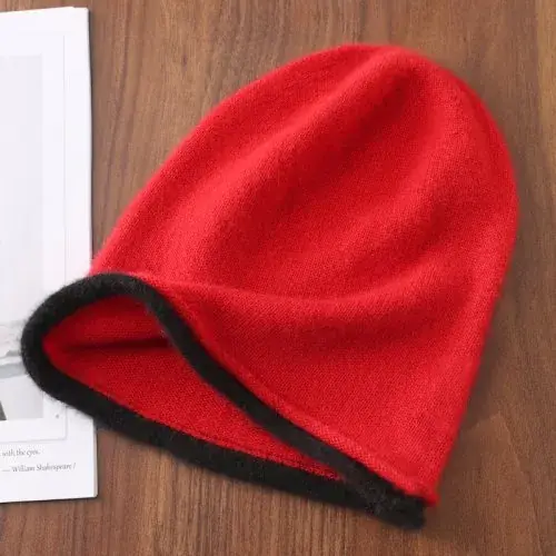 Image de Chapeau Hiver Femme en Laine Mérinos - Mode & Chaleur