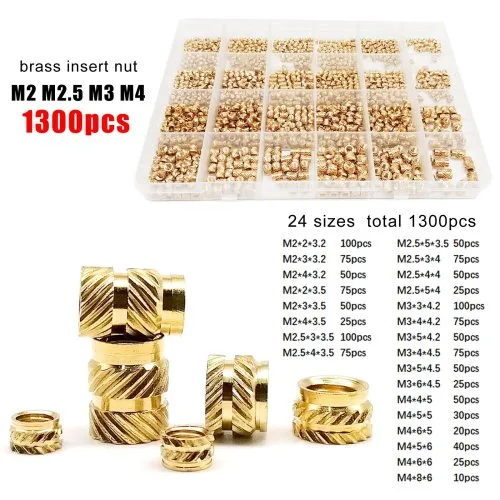 M2M2.5M3M4 1300pcs