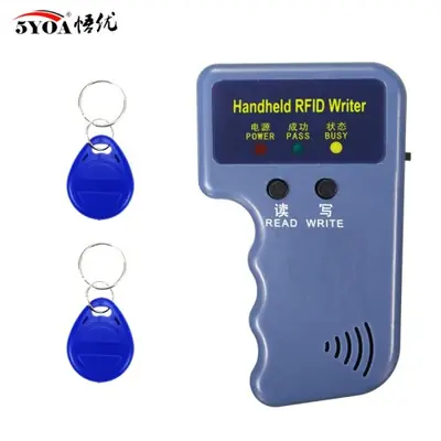 Image de Lecteur RFID Portable 125kHz - Copieur & Programmeur Cartes Clés
