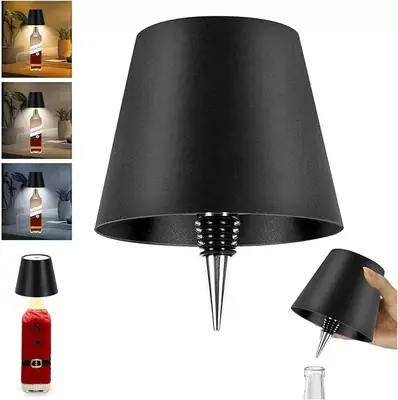 Image de Lampe Bouteille Tactile - Éclairage Ambiance 3 Couleurs