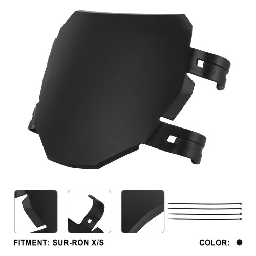 Image de Plaque d'immatriculation avant universelle pour moto et vélo électrique