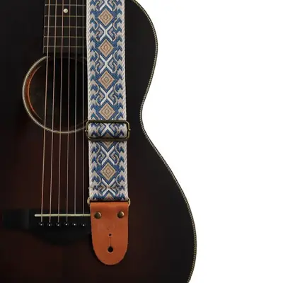 Image de Sangle de Guitare Brodée Réglable - Style & Confort