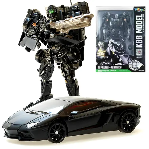 Image de Robot Voiture Transformable - Jouet de Transformation 4 en 1