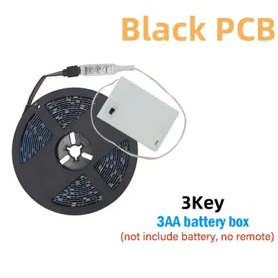 Image de Bande LED RGB Flexible avec Télécommande - Éclairage Ambiance TV