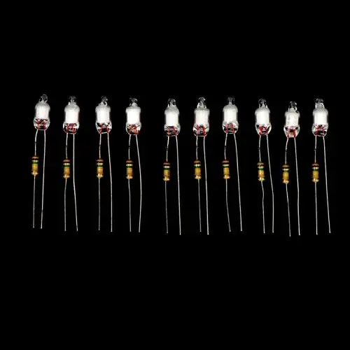 Image de Ampoules Néon Indicateur Alimentation 220V - Rouge, Bleu, Vert