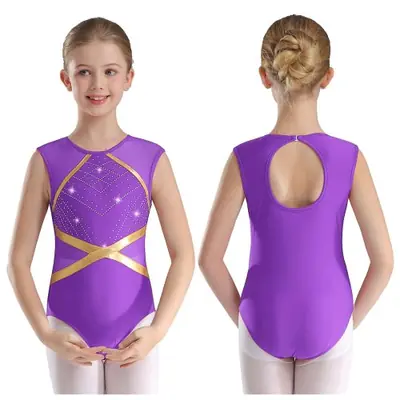 Image de Tenues de Danse Élégantes pour Filles - Justaucorps & Shorts