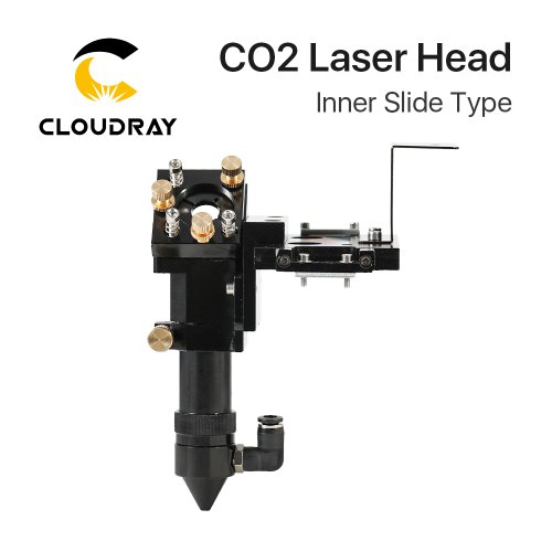 Bild von CO2-Laserkopf mit Air-Assist-Düse – Hochleistung für präzise Bearbeitung