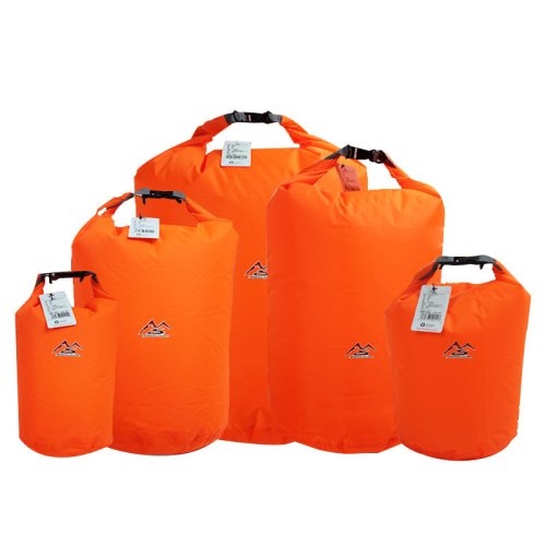 Imagen de Bolsa seca impermeable de 5L/10L/20L/40L/70L, bolsa ultraligera para exteriores, bolsa de almacenamiento de ropa para natación, Rafting, kayak, bolsa deportiva