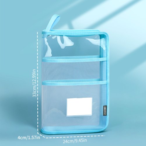 Image de Sac à documents transparent A4 étanche - Organisez vos devoirs en toute simplicité