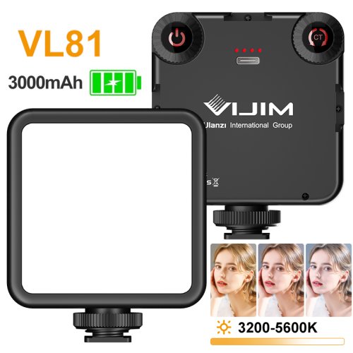 Immagine di Luce LED Portatile per Vlog e Fotografia - 3200-5600K, 850LM