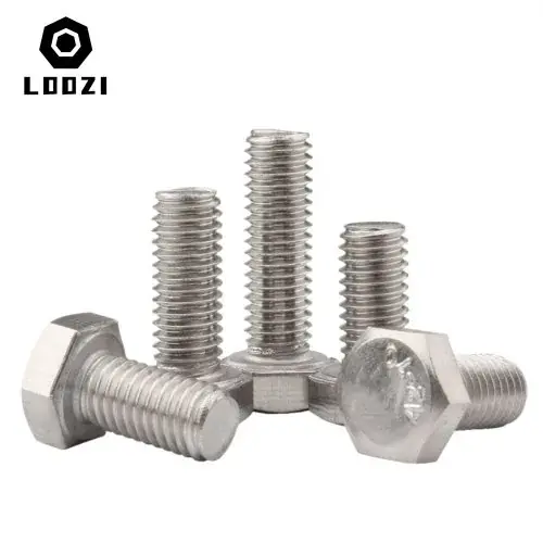 Image de Boulons Inox Hexagonaux DIN933 - Qualité Supérieure