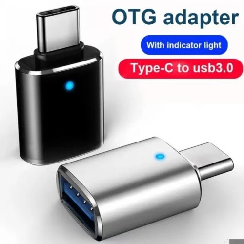 Afbeelding van USB-C naar USB-A Adapter met OTG Functie – Snelle Dataoverdracht en Opladen voor MacBook, Samsung, Xiaomi, Huawei en Meer
