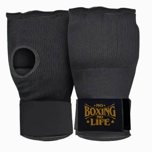 Image de Gants de Boxe Demi-Doigt Gel - Protection Optimale pour MMA & Muay Thai