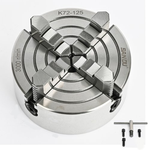 Zdjęcie Uchwyt tokarski 125 mm – precyzyjne mocowanie w pracy