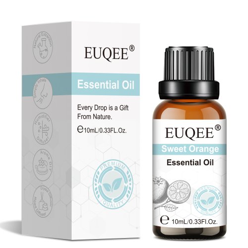 Bild von Ätherisches Euqee-Öl, 10 ml, reiner Vanille-Extrakt, Aromatherapie-Öle, Zimt, Bergamotte, Zedernholz, Zitrone, Lavendel, Teebaumduft