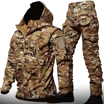 Image de Tenue Tactique Hiver 6XL - Veste & Pantalon Imperméable