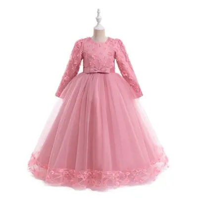 Image de Robe Princesse Manches Longues - Fête de Noël & Mariage