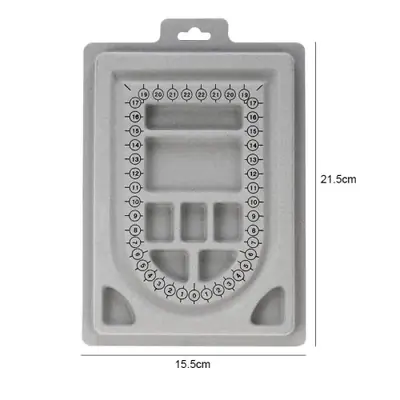 Image de Planche de Perles Floquées - Création de Bijoux Facile