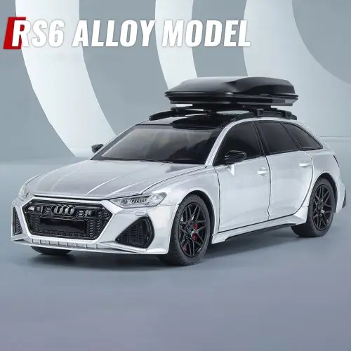Image de Voiture Miniature Audi RS6 Quattro - Jouet Électrique avec Lumière et Son