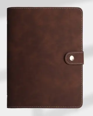 Image de Protège-cahiers A5/A6/A7 en PU souple pour DIY et collection de cartes