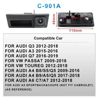 Image de Caméra de Recul HD 1080P pour Voiture