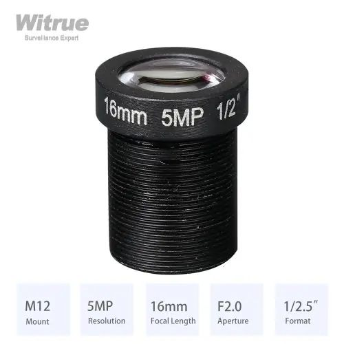 Image de Objectif HD 5MP pour Caméra de Sécurité