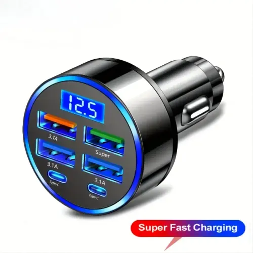 Image de Chargeur USB Allume-Cigare Voiture - 1 Pièce