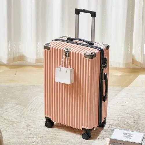 Image de Valise à Roulettes Moderne - Grande Capacité & Sécurisée